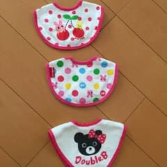 美品  ミキハウス  よだれかけのサムネイル