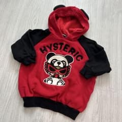 HYSTERIC MINI 裏起毛 パンダパーカーのサムネイル