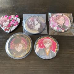 桃源暗鬼 花魁坂京夜 缶バッジ5点セット - メルカリ