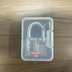 新品/未使用】Supreme クリア アクリルロック 南京錠 - メルカリ