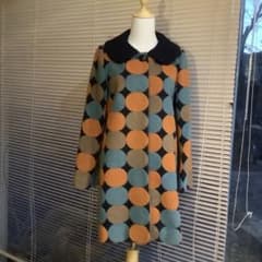Jocomomola サークル柄ウールコートのサムネイル