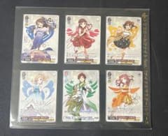 WS トリコロールファイト アイドルマスターシリーズ 箔押しPRカード6種