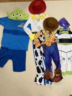 トイストーリー　ハロウィン　家族　コスプレ　4着セットのサムネイル