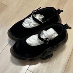 grounds/MOOPIE PUMPS BLACK VELVET/BLACKのサムネイル