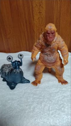 エクスプラス 大怪獣シリーズ 巨猿ゴロー ナメゴン レトロカラー 2体