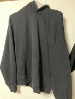 H&M ルーズフィット ブラックパーカー　XSのサムネイル