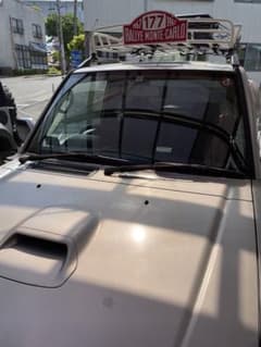 値下げ可　個人　前後ヒッチメンバー付車検付パジェロミニ4WDナビTVリフトアップのサムネイル