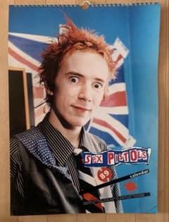 SEX PISTOLS 1989年カレンダー　輸入物　セックス・ピストルズ SEX PISTOLS 1989年カレンダー 輸入物 セックス・ピストルズ - メルカリ