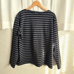 Web限定 agnès b. ボーダーカットソー　サイズL　ボートネック Web限定 agnès b. ボーダーカットソー サイズL ボートネック - メルカリ