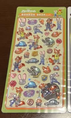 【正規品】ボンボンドロップシール　ズートピアのサムネイル