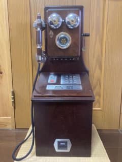 公衆電話 クラシックピンクTEL アンティーク レトロ インテリア 古民家