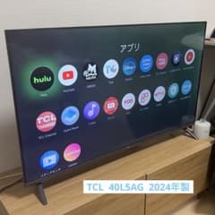 テレビ TCL 40L5AG 2024年製 - メルカリ