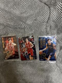 Bリーグ ツインウエハースカード 西田優大 3枚セットのサムネイル