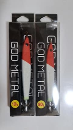 GOD METAL イカメタル 80g 100g 2個セットのサムネイル