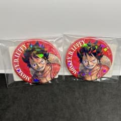 ONEPIECE ワンピース ルフィ オールスター缶バッジ 未開封 - メルカリ