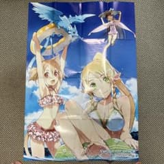 ソードアートオンライン　リーファ&シリカ&ユイ　特大ポスターのサムネイル