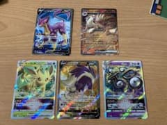 キュウコンEX レパルダスV リーフィアvstar アンノーンvstarなどのサムネイル