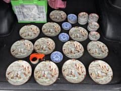 ‼️リサイクルFORT‼️買取現場〜直送便‼️本日買取の骨董品すべてまとめて一括売り‼️ リサイクルFORT‼️買取現場〜直送便②‼️本日買取骨董品全て九谷まとめ