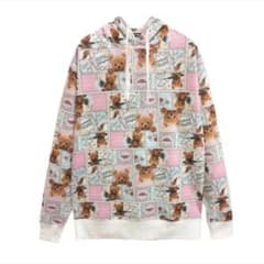 新品☆HONEY CINNAMON【コミックシナモン】白×ピンク☆総柄