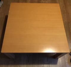 お値下げしました！【札幌 引き取りのみ】無印良品コタツテーブルのサムネイル