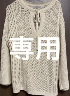 LOWRYS FARM 透かし編みニットのサムネイル