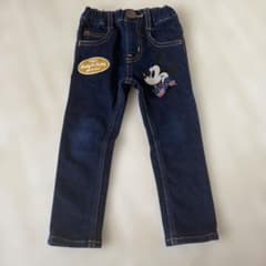 Daddy Oh Daddy ミッキー デニムパンツ　90cm 美品