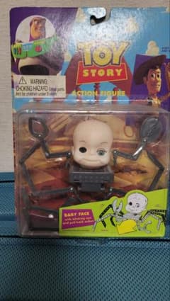 SF・ファンタジー・ホラー Toy Story baby face with blinking eye Baby Face W/ Blinking Eye Disney Toy Story 1995 Thinkway Toys