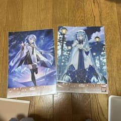 一番くじ 雪ミク 雪ミクオールスターズ クリアポスター 2枚セットのサムネイル