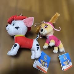 パウ・パトロール マスコット NEW2 ぬいぐるみ 2種セット