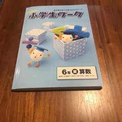 new小学生ワーク　6年算数（旧版）のサムネイル