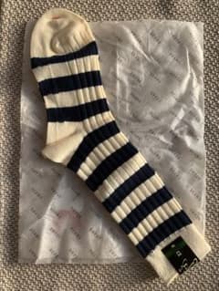 新品‼︎ beamsオリジナル　ボーダーソックスのサムネイル