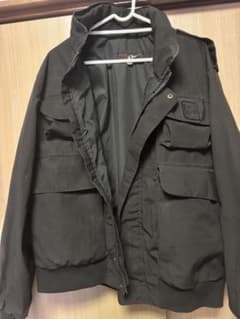designed by Al Phar ミリタリージャケット ブラックのサムネイル