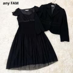 ♡any FAM♡エニィファム セレモニーワンピーススーツ フォーマル ブラック
