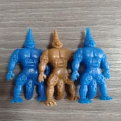 ミ*ル様 フエラムネ　地底人3体セット　茶色廃盤色のサムネイル