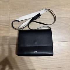 【最終値下げ】Lui's ショルダーバッグ ブラック バイカラーのサムネイル