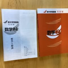新中学問題集　発展編　数学　２年　新中問のサムネイル