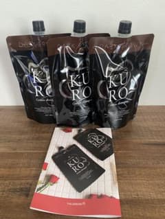 KURO Cream Shampoo ダークブラウン 3個セットのサムネイル