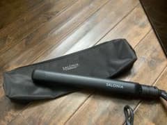 SALONIA ストレートヘアアイロン 黒のサムネイル