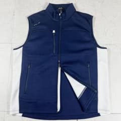 ✨未使用級 RLX ストレッチ ダブルニット フルジップ ベスト ダブルジップ ✨未使用級 RLX ストレッチ ダブルニット フルジップ ベスト ダブル