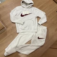 【美品】ナイキ ランニング　パーカー　上下セット ベージュ 楽天市場】ナイキ セットアップ（カラーベージュ）（スポーツ