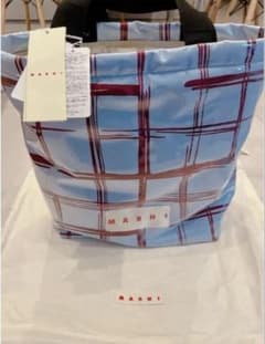 定価132,000円】Marni クリアラップ付きトートバッグ【送料込み 