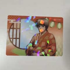 銀魂　大丸　納涼風雅　沖田総悟　ホログラムクリアカードのサムネイル