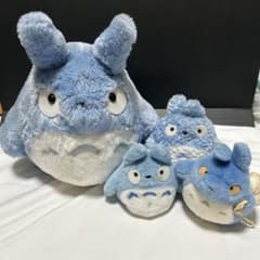 激レア　中トトロ　ぬいぐるみ　サンアロー　スタジオジブリ　大　中BIG 青　水色 激レア 中トトロ ぬいぐるみ サンアロー スタジオジブリ 大 中BIG 青