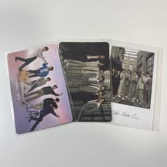 【即購入OK！】BTS CD  3セット　チェキV トレカSUGA BTS 集合 トレカ チェキ アルバム特典 Be Galaxy 3枚 まとめ売り