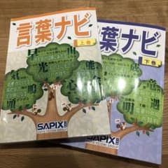 サピックス　言葉ナビ　上下巻のサムネイル