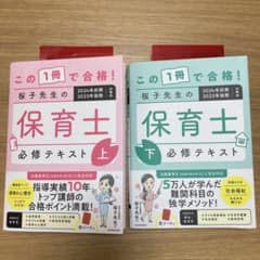 この1冊で合格! 桜子先生の保育士 必修テキスト 下 2024年前期・2023…のサムネイル
