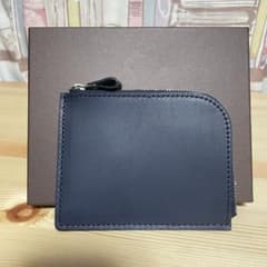 土屋鞄製造所 ナチューラ ヌメ革Lファスナー ネイビー 2021年Xmas限定