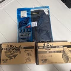 空調服　　フルセット半袖　Ｌサイズのサムネイル
