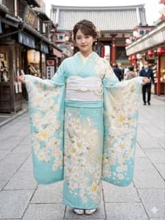 154~170センチぐらいの方が適応サイズ】振袖フルセット - メルカリ