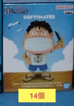 新品】ワンピース おおきなSOFVIMATES ルフィ フィギュア 14体 - メルカリ
